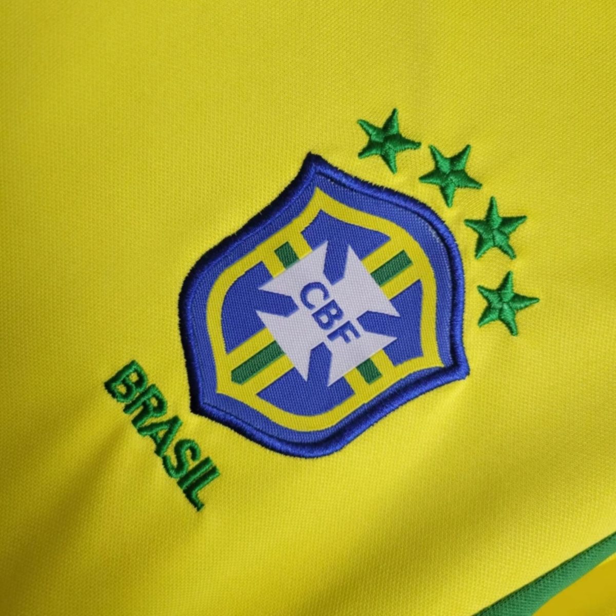 Retro 2006 Brazil home jersey Kid Kits Size 16-28