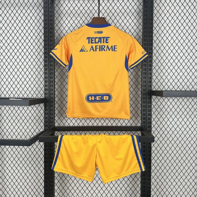2025/26 Tigres UANL Home jersey Kid Kits Size 16-28