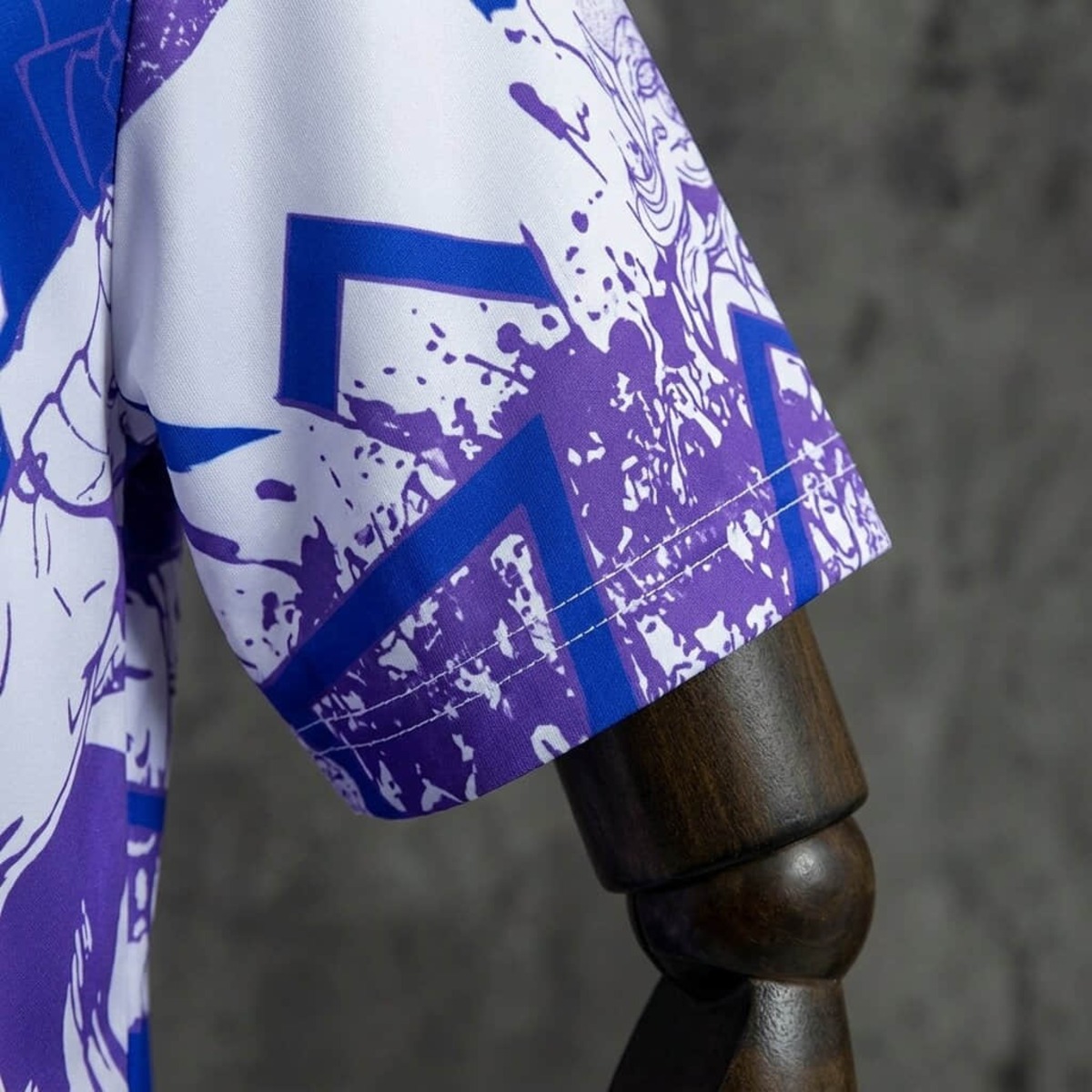 2025/26 Real Madrid Marvel Comics Purple Jersey Fan version