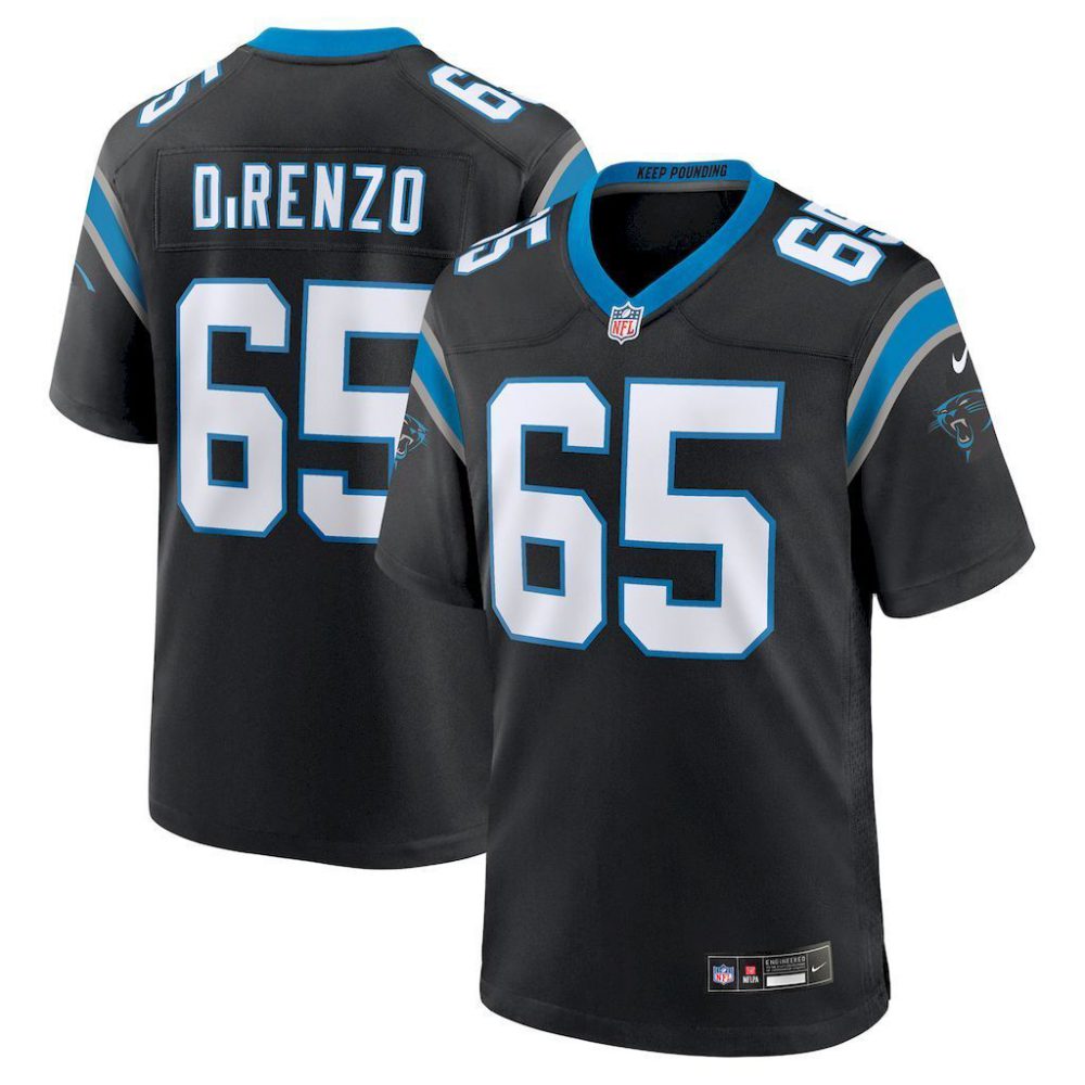 NFL Carolina Panthers Jeysey D,RENZO #65