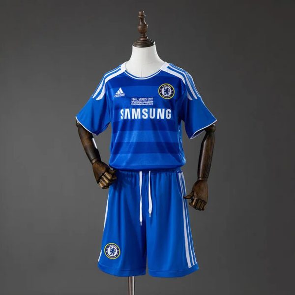 Retro Chelsea 2011/12 UCL Home Kid Kits