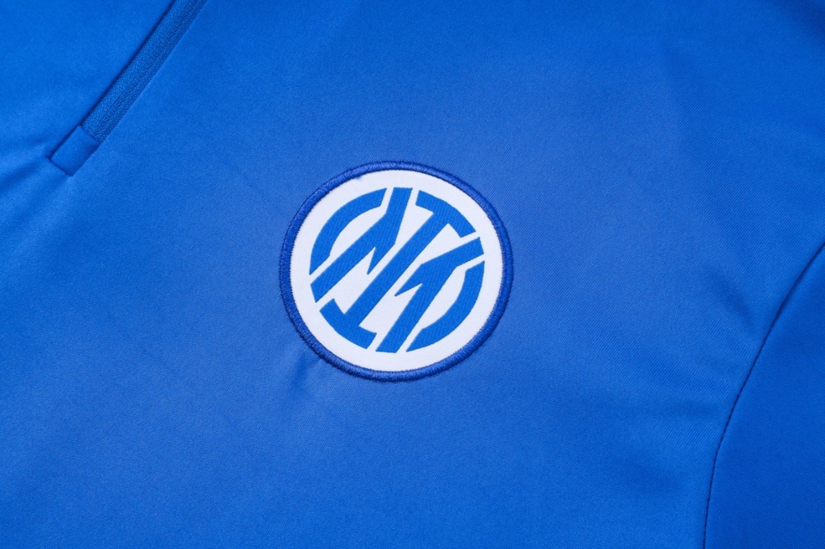 2026 Inter Milan Violet Blue Long-sleeved half-pullraining kit