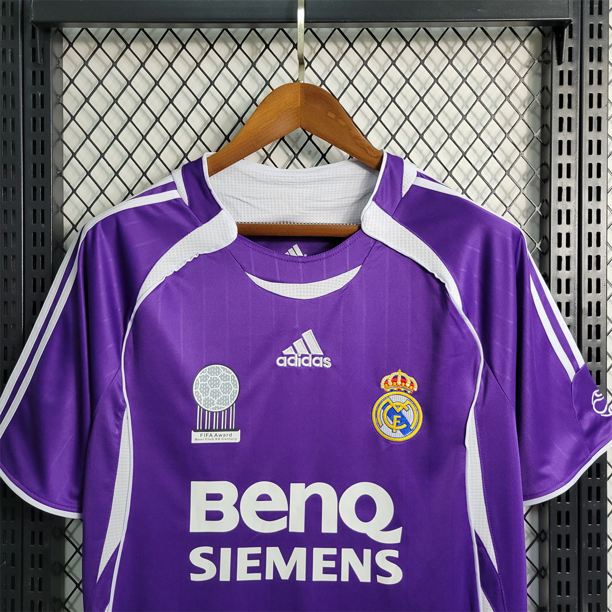 Real Madrid Retro 2006 Purple jersey Fan Version