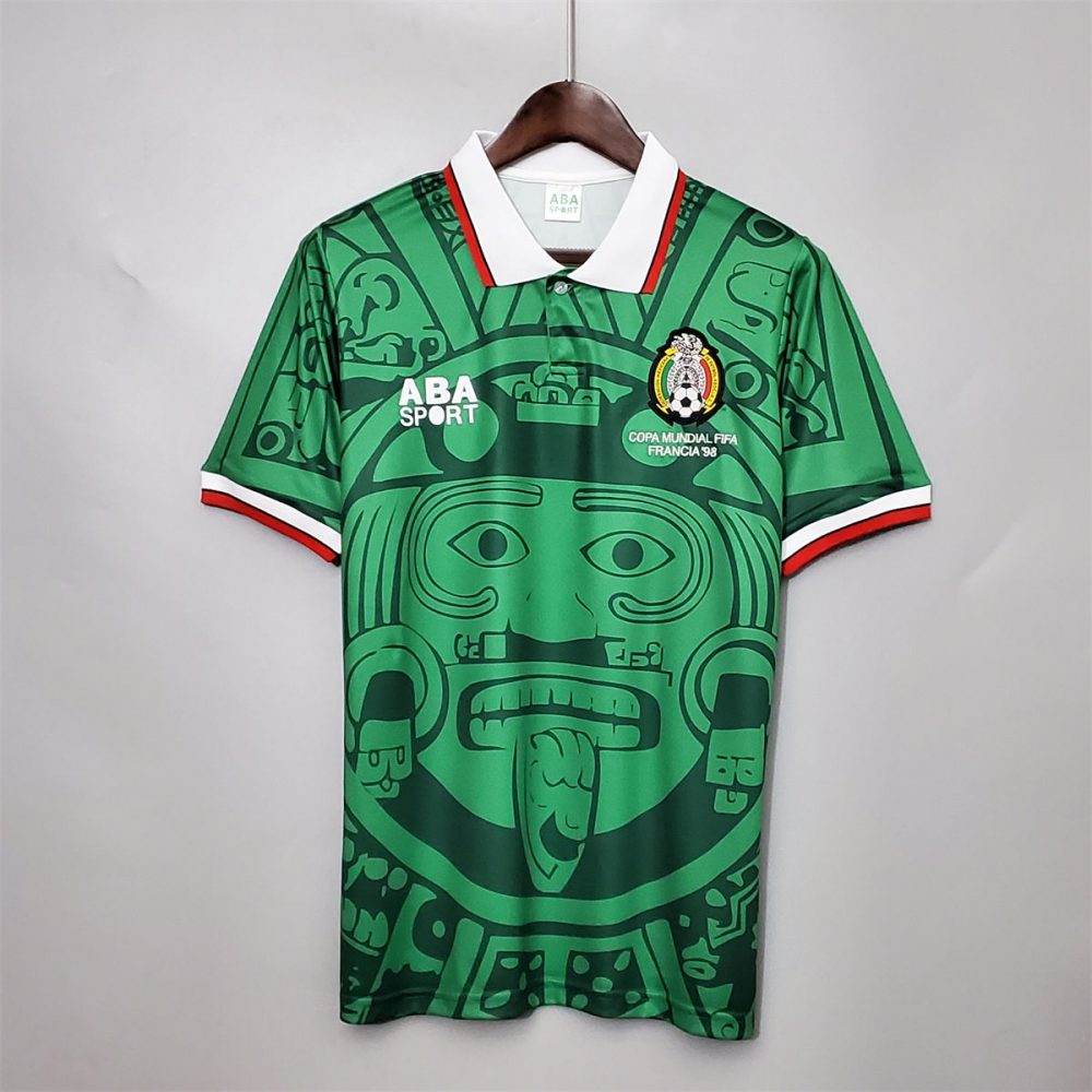 Retro Mexico 1998 Home jersey Fan Version