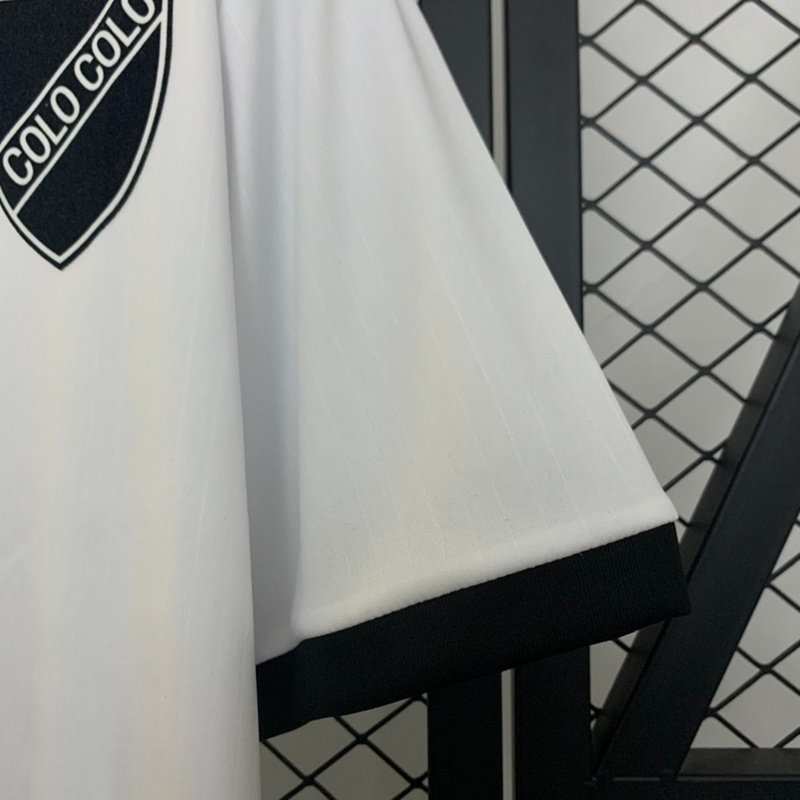 25/26 Colo Colo 100th Anniversary White Jersey Fan Version