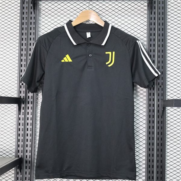 2023/24 Juventus polo black Jersey Fan Version