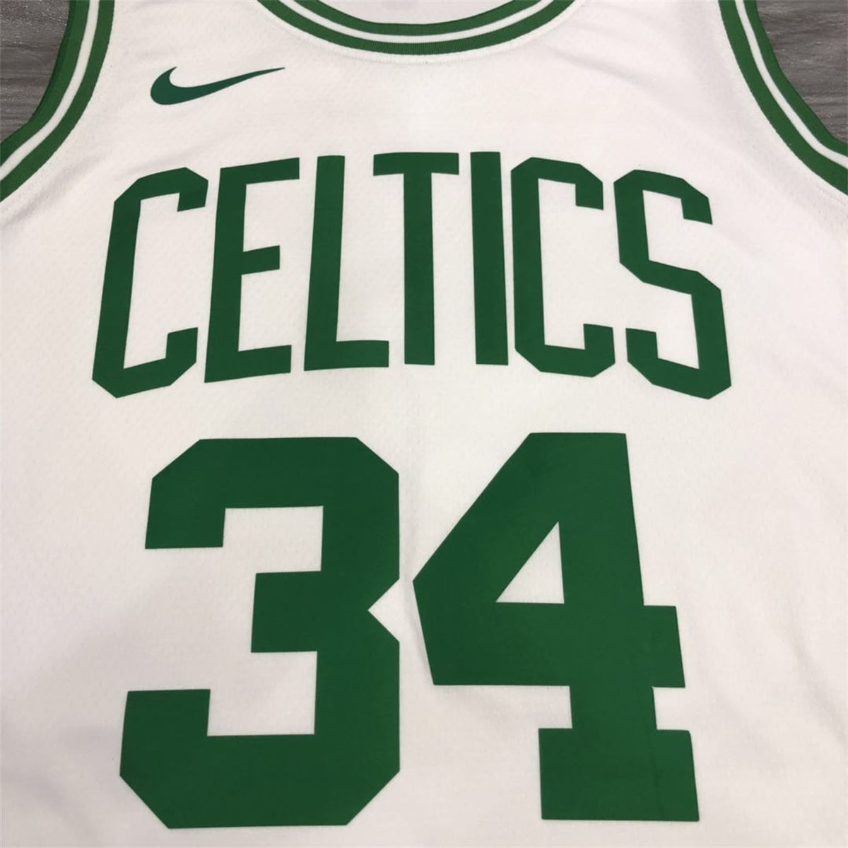 NBA Boston Celtics round neck White Jersey PIERCE#34 S-XXL