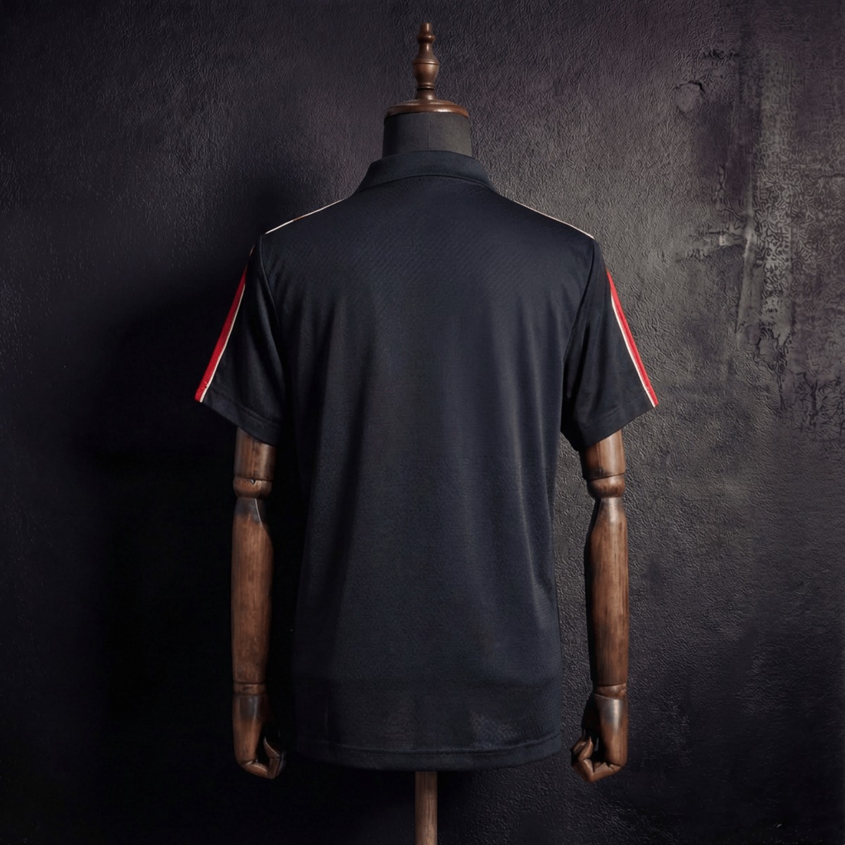 2025/26 Mnachester United Training Black Polo Fan version