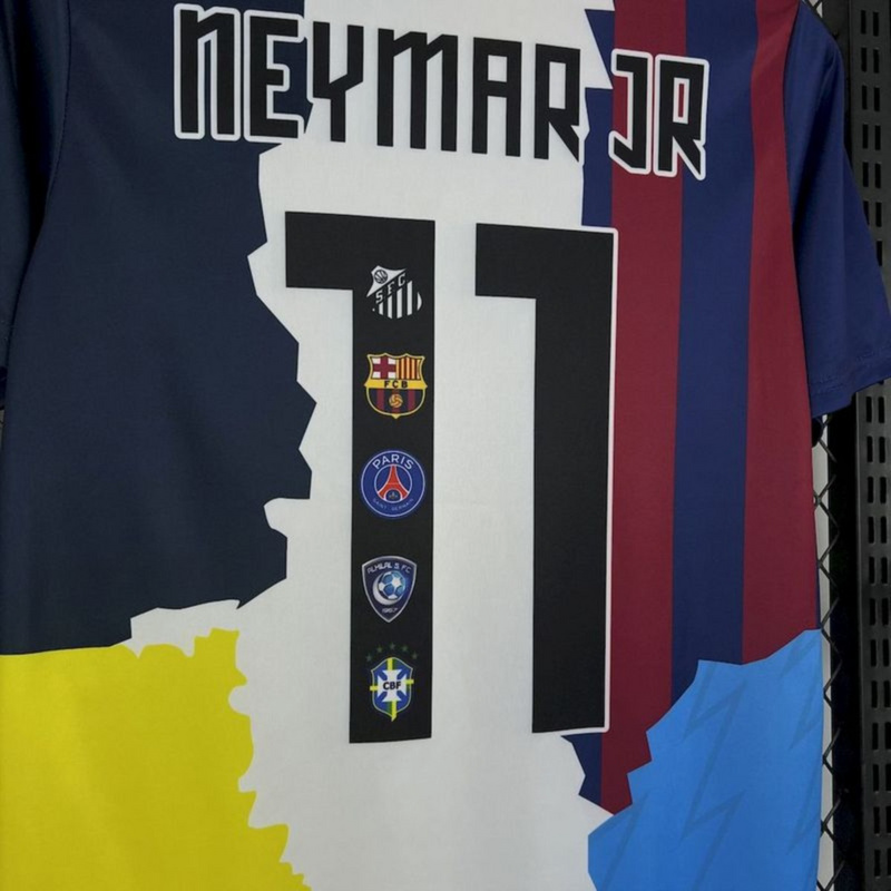 2025/26 Neymar da Silva Santos Júnior all club mix Jersey Fan Version