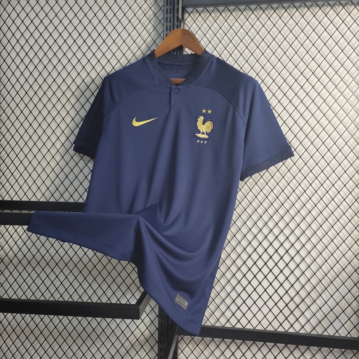 Retro France 2022 Home Jersey Fan Version