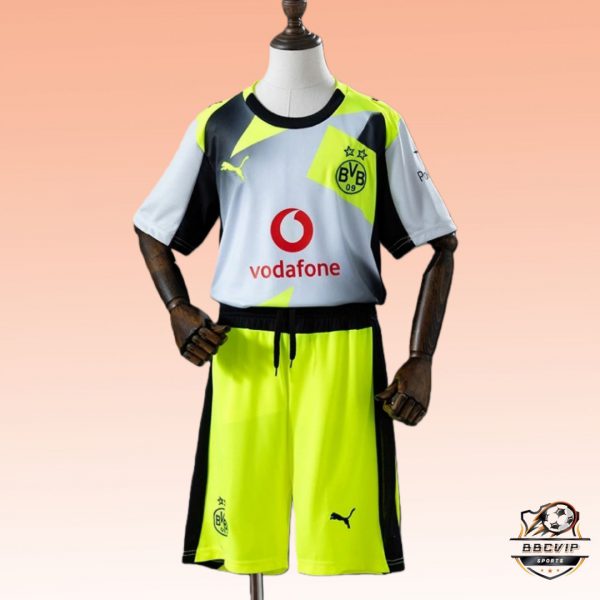 2025/26 Dortmund away jersey kids Kits size: 16-28