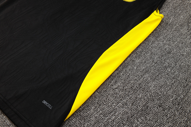 24/25 Dortmund Black Training Set Shirt and Shorts