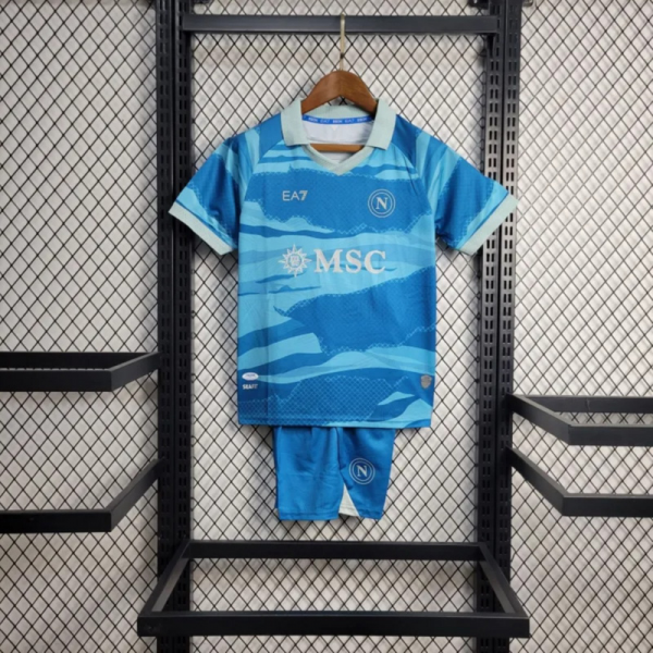 2025/26 Napoli Partenope jersey kids Kits size: 16-28