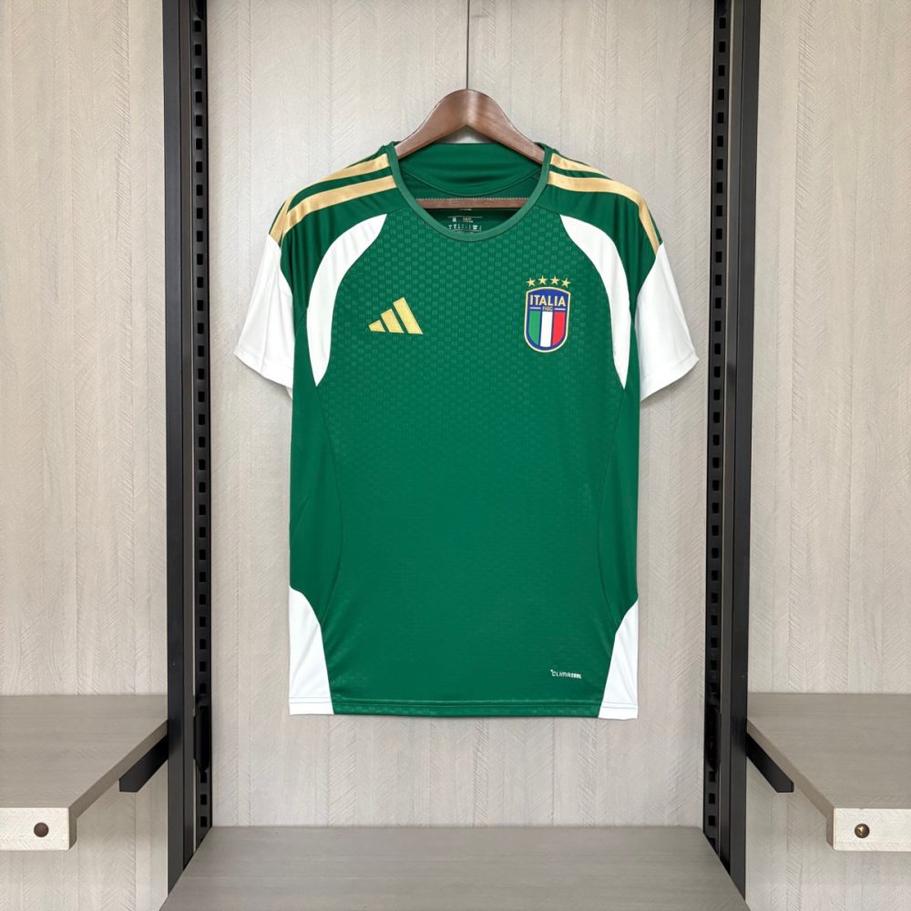 Italy 2026 World Cup Green Training Jersey Fan version