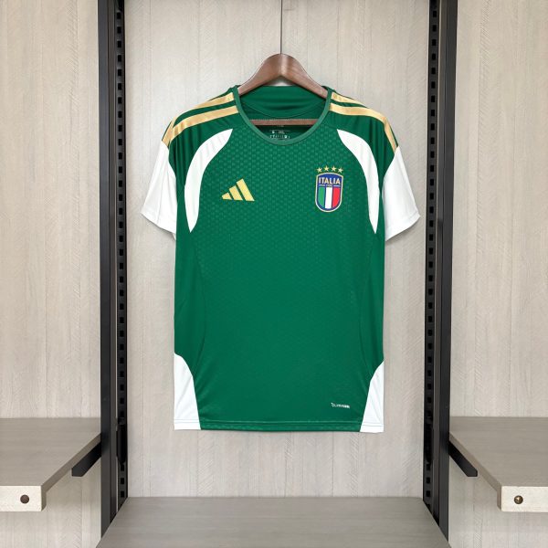 Italy 2026 World Cup Green Training Jersey Fan version
