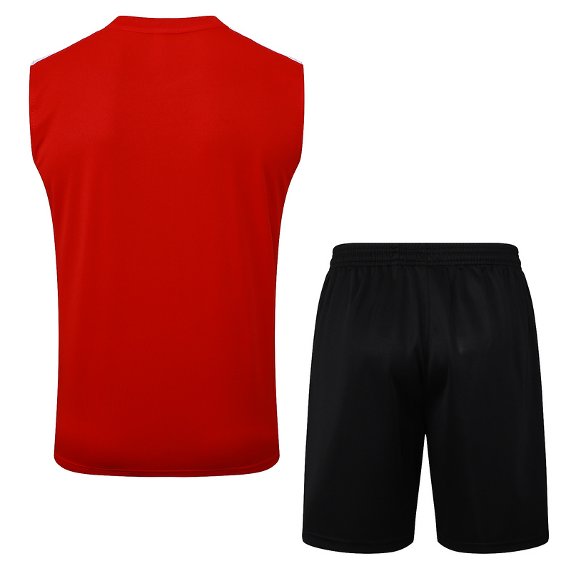 2025/26 Flamengo Red Training Set Shirt and Shorts