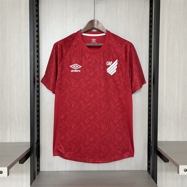 2024/25 Atlético Paranaense Pre-match training Red jersey Fan Version