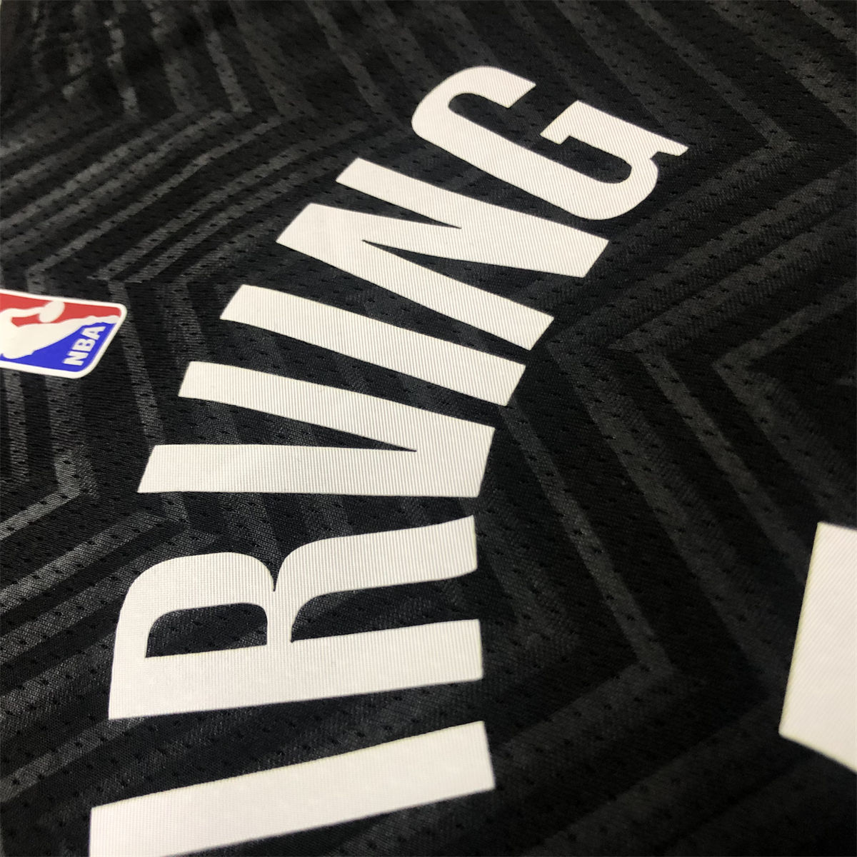 NBA Brooklyn Nets V-Neck Black Jersey IRVING#11 S-XXL