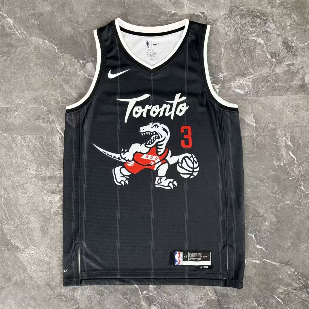 NBA Toronto Raptors 2026 City Edition Black Jersey INGRAM#3