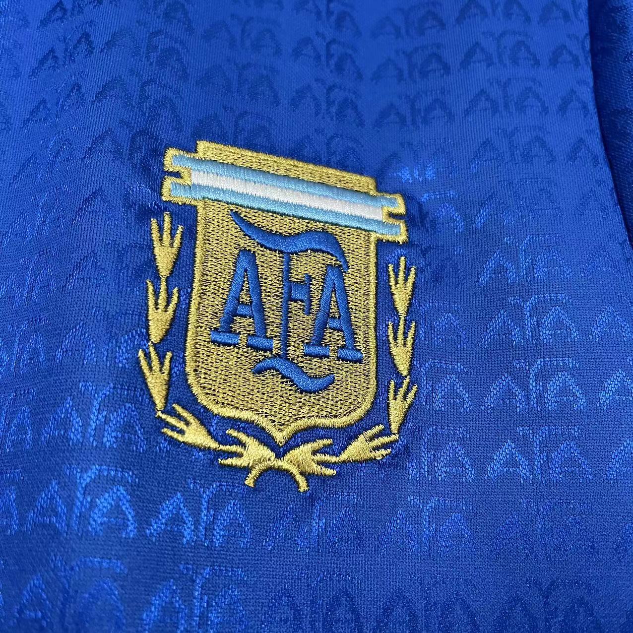 Retro Argentina 1994 Away jersey Fan Version