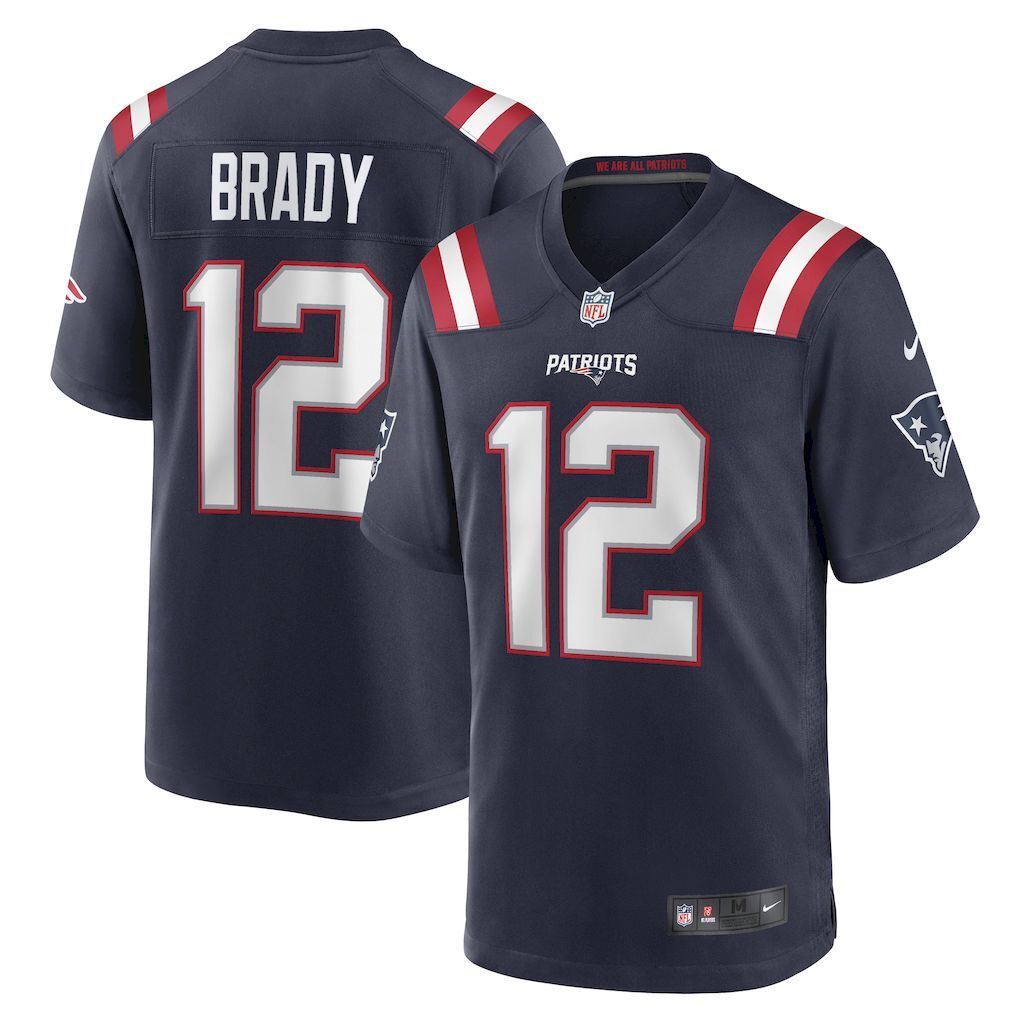 NFL New England Patriots Jeysey BRADY #12