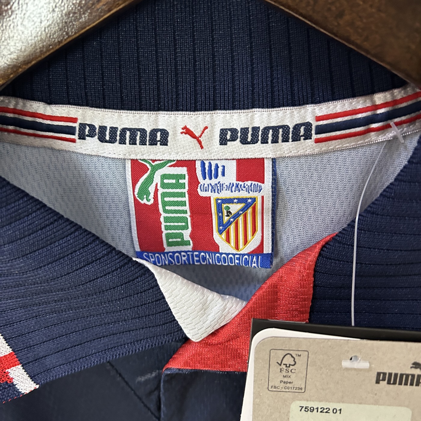 Retro Atletico Madrid 97/98 Away jersey Fan Version