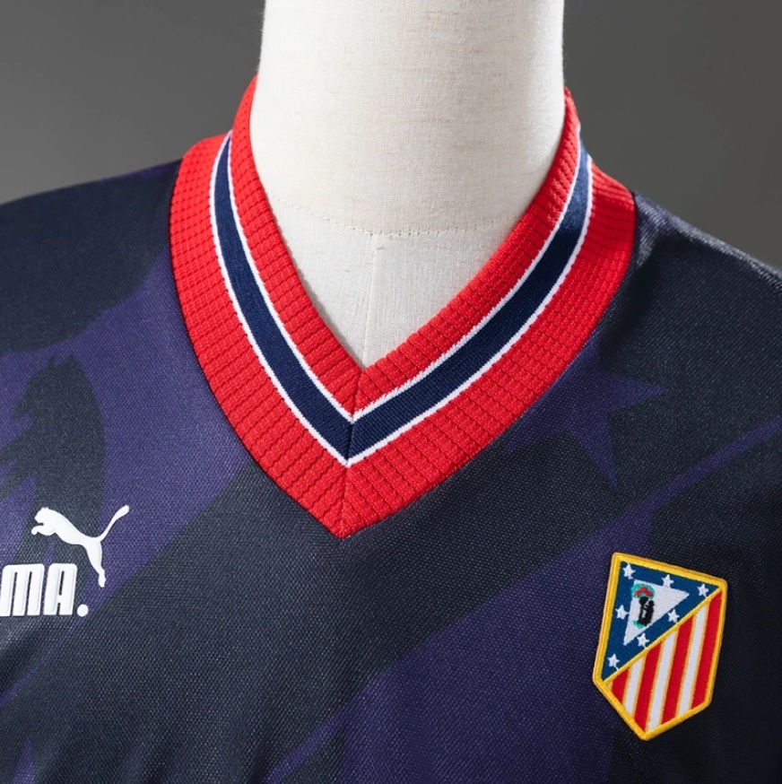 Retro Atletico Madrid 1995/96 Second Away jersey Fan Version