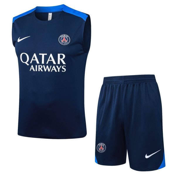 2026 PSG Royal blue Training Set Shirt and Shorts
