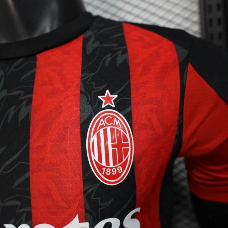 2025/26 AC Milan home Jersey Player Version