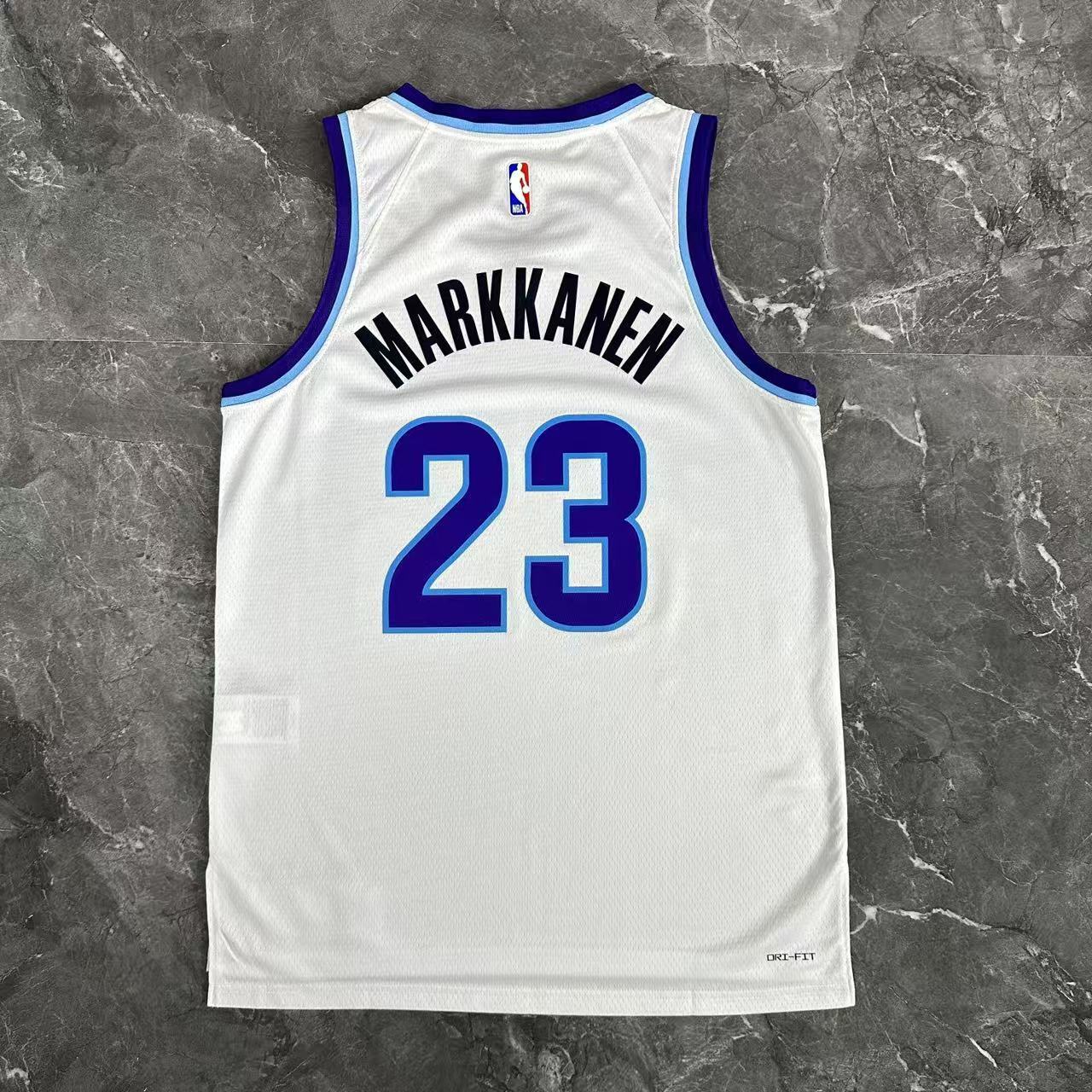 NBA Utah Jazz 2026 White Jersey MARKKANEN#23