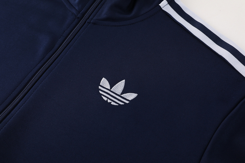 2024 Adidas Royal Blue Jacket Training Suit Set Football Team Shirt Sports Fashion