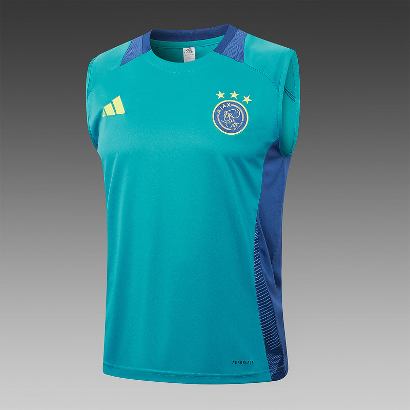 24/25 Ajax Blue Training Set Shirt and Shorts