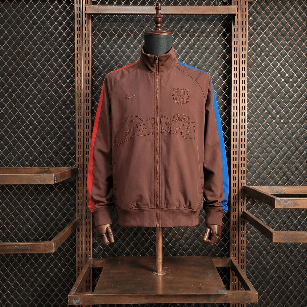 2026 Barcelona Brown Windbreaker Sport Unifom jersey Sport Unifom