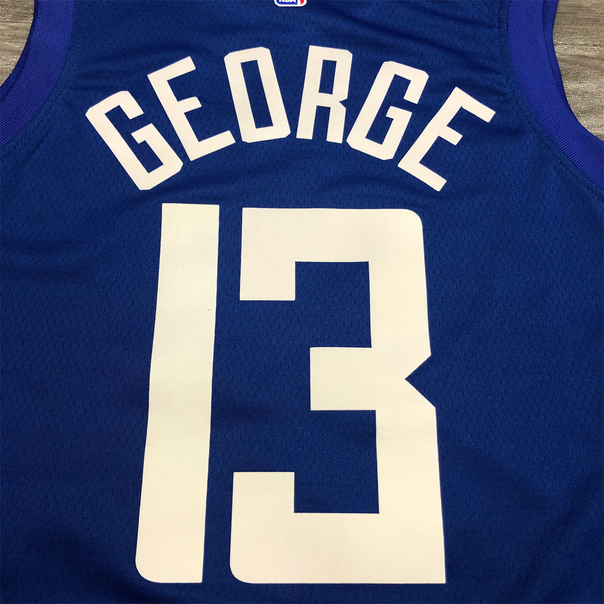 NBA Los Angeles Clippers V neck Blue Jersey GEORGE#13 S-XXL