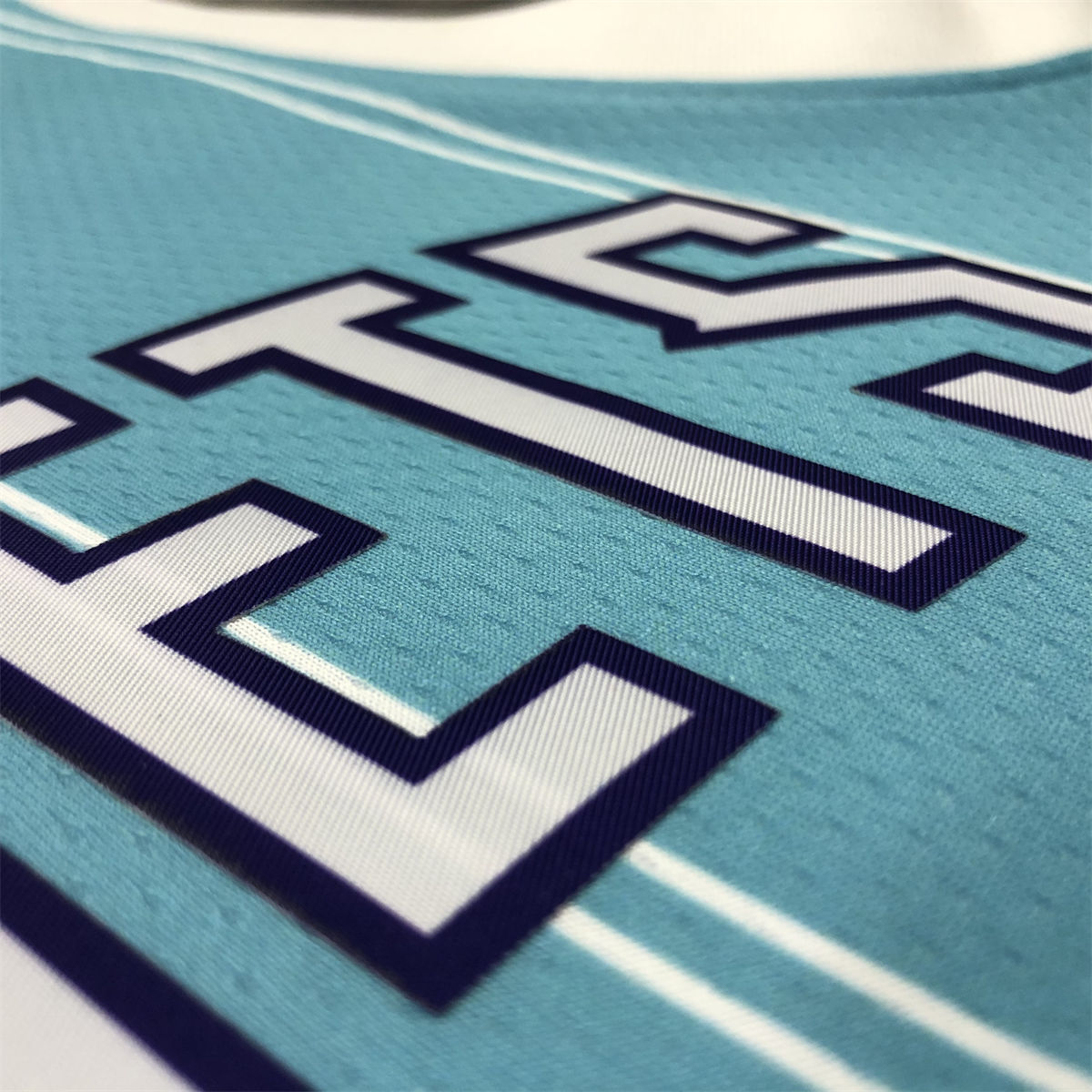 NBA Charlotte Hornets V-Neck Light Blue Jersey HAYWARD#20 S-XXL