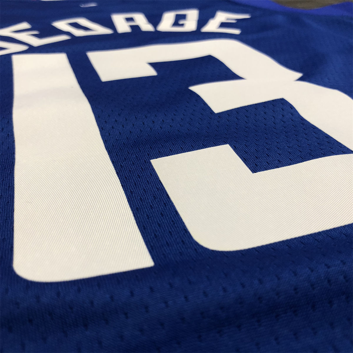 NBA Los Angeles Clippers V neck Blue Jersey GEORGE#13 S-XXL