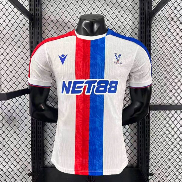2025/26 Crystal Palace Second Away White jersey Player Version