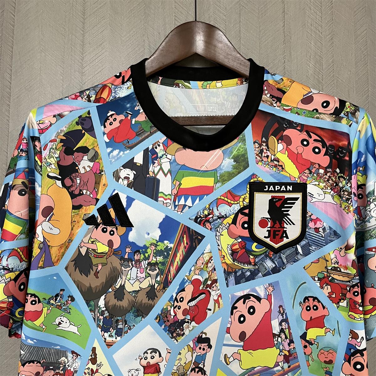 24/25 Japan Anime Crayon Shin-chan Special Edition  Jersey Fan Version
