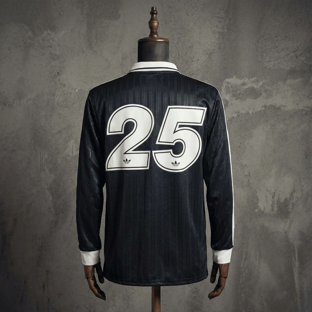 2026 Oasis Black Jersey Long Sleeve Fan version
