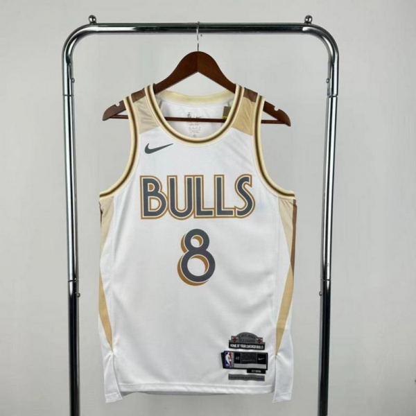 NBA Chicago Bulls 2025 Swingman City Edition Jersey LAVINE#8 s-xxl