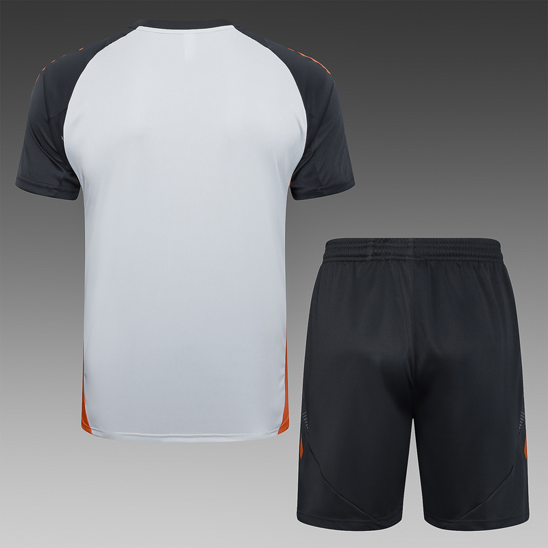 24/25 Benfica Grey Training Set Shirt and Shorts