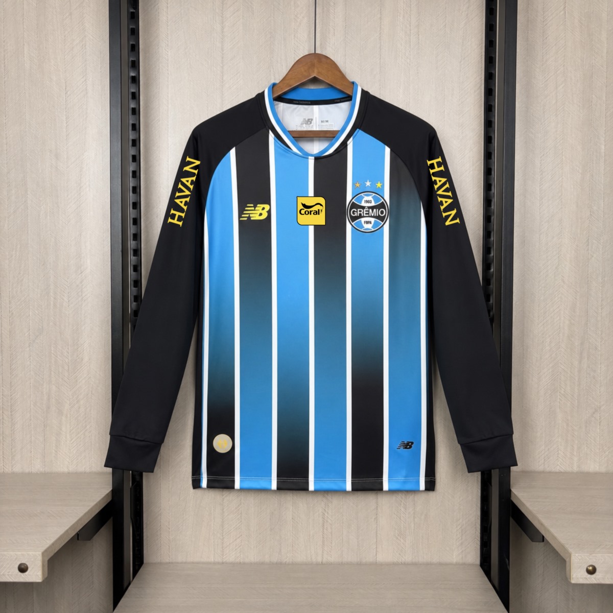 2026/27 Grêmio Home Jersey Long Sleeve Fan Version