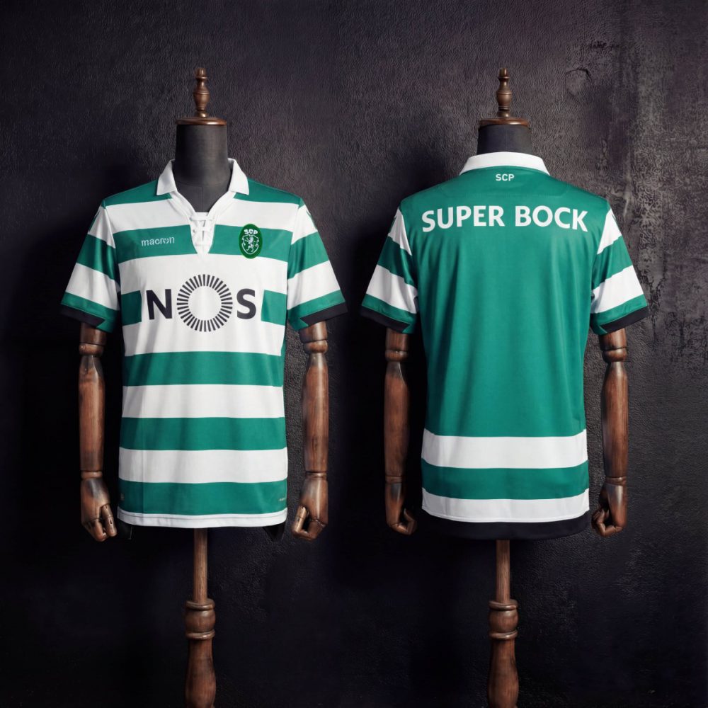 Retro Sporting Lisbon 2018/19 Home jersey Fan Version