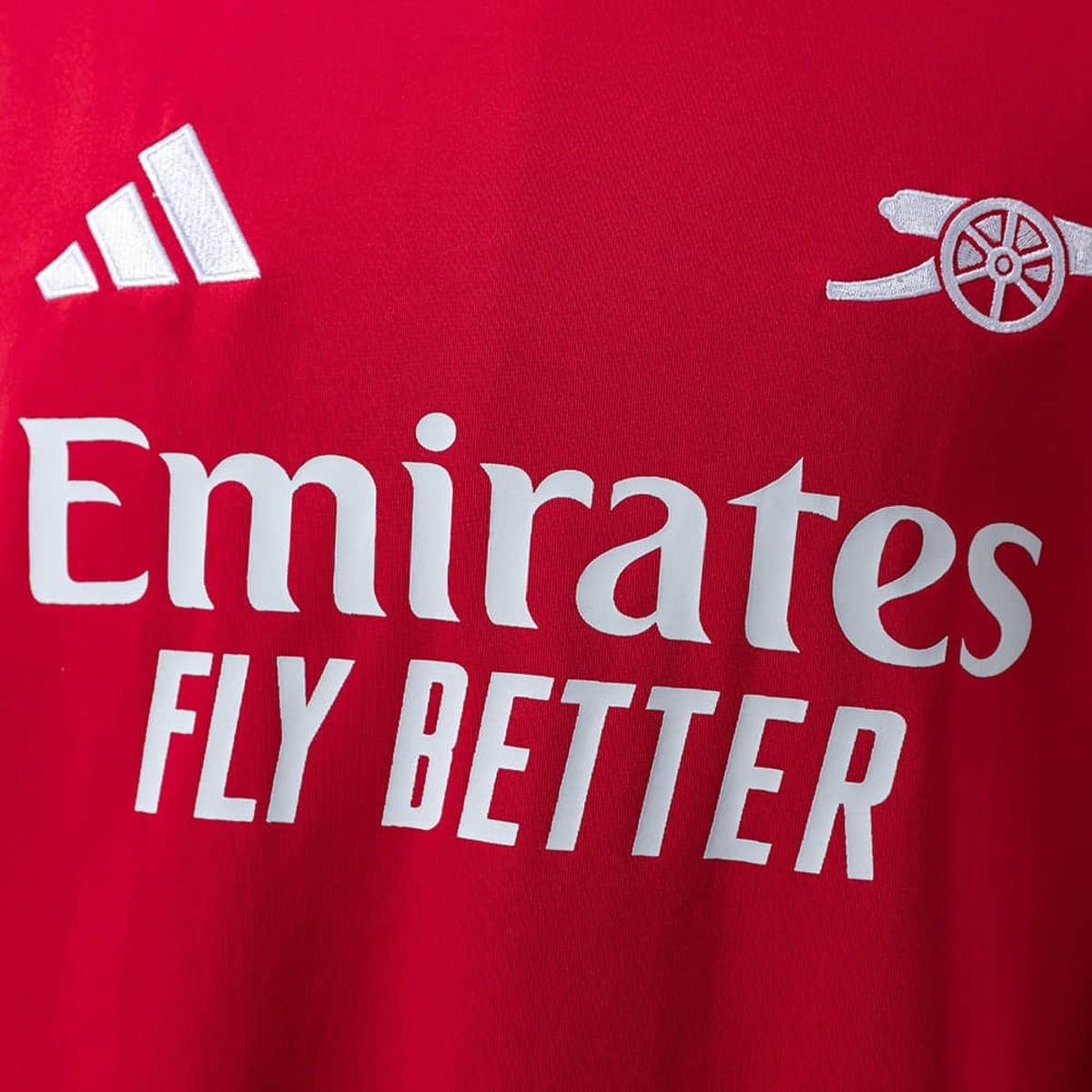 2025/26 Arsenal Long Sleeve Red Sweatshirt