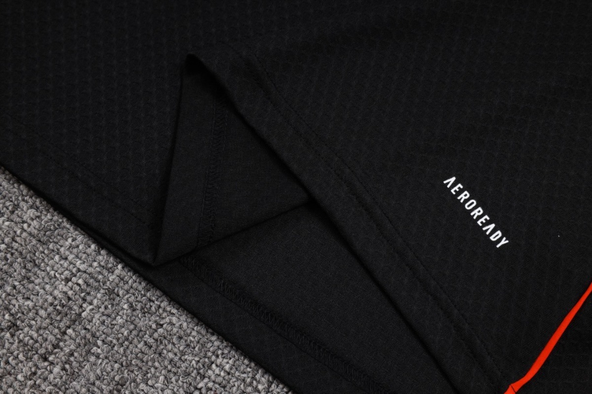2026 Ajax Black Training Set Shirt and Shorts