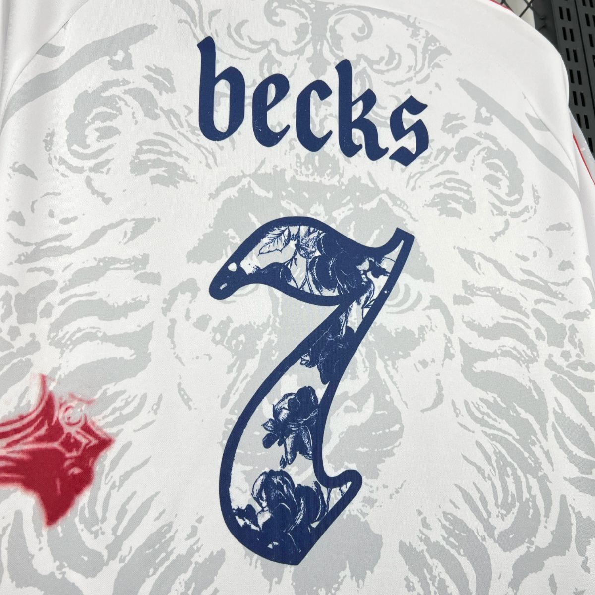 2026 England Special Edition Becks#7 Jersey Fan Version