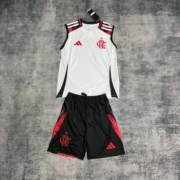 2025/26 Flamengo Away jersey kids Kits size: 16-28