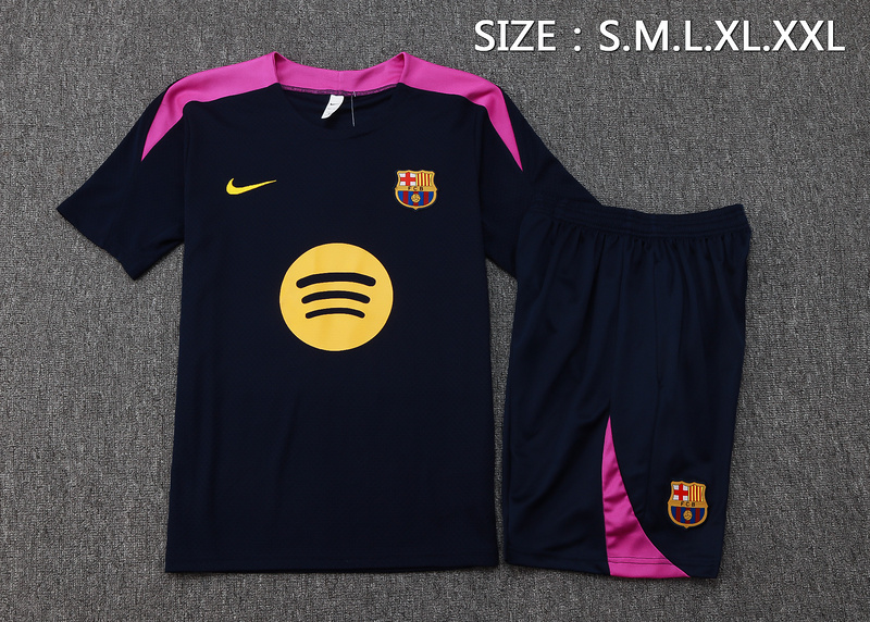 2025/26 Barcelona Blue Training Set Shirt and Shorts
