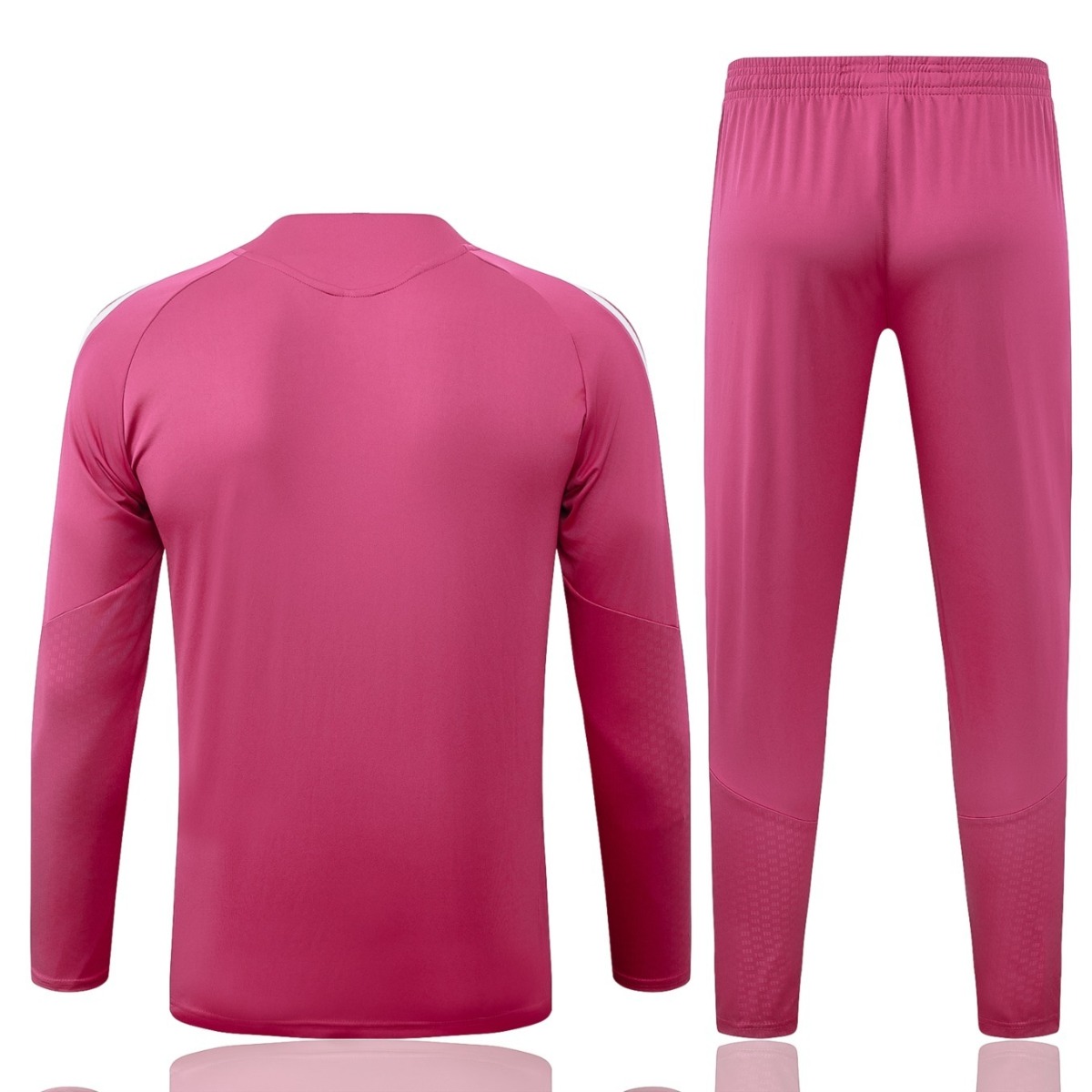 2026 Real Madrid Pink Long-sleeved half-pull training kit