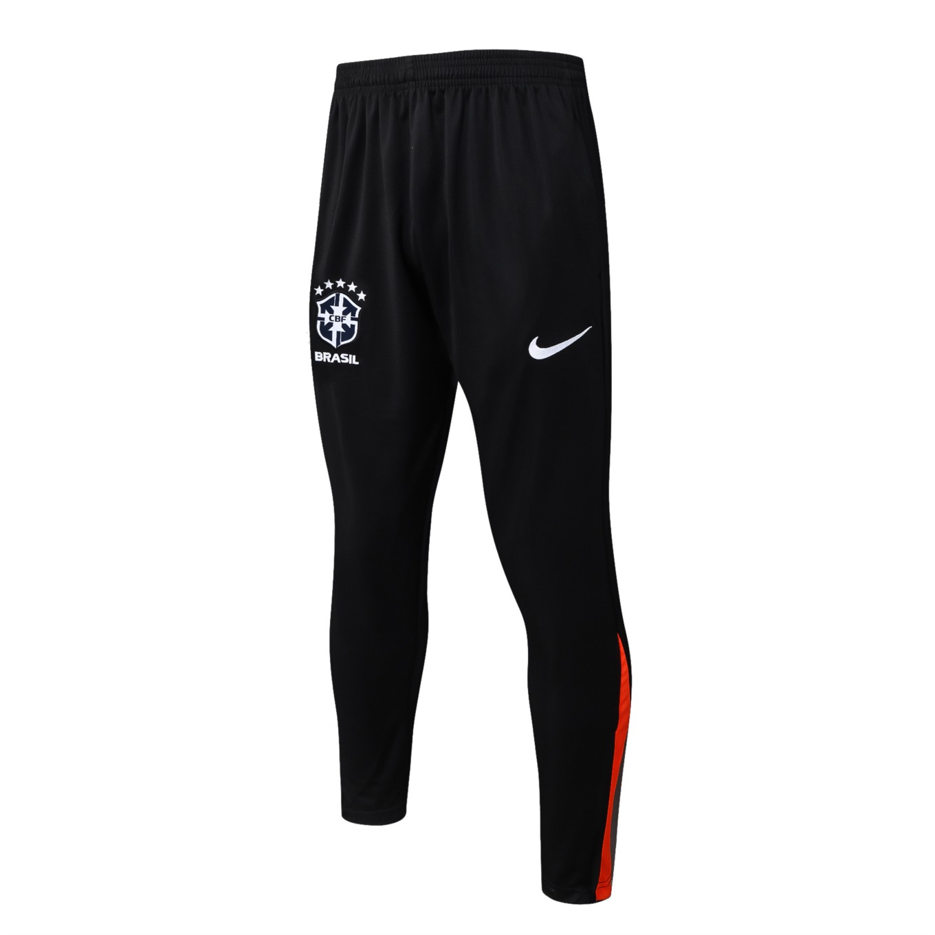 202526 Brazil Bllack Long-sleeved half-pull training kit Football team kit